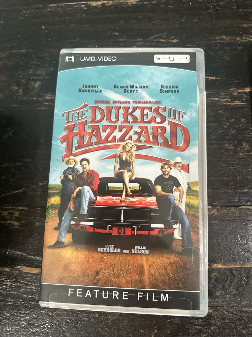 The Dukes of Hazzard UMD Video for PSP - Red Case